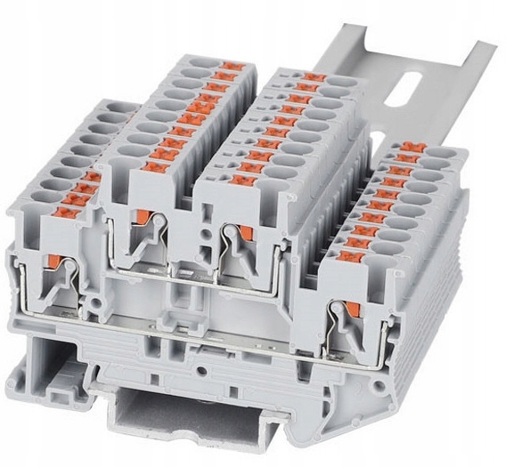 

Złączka Szynowa 2 Piętrowa Zs Din TH35 10 Sztuk