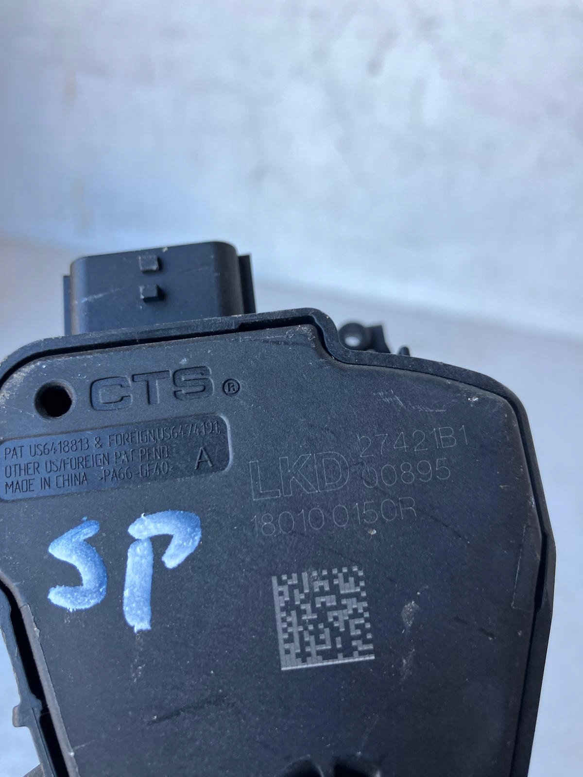 accelerator pedal DACIA SPRING 180100150R