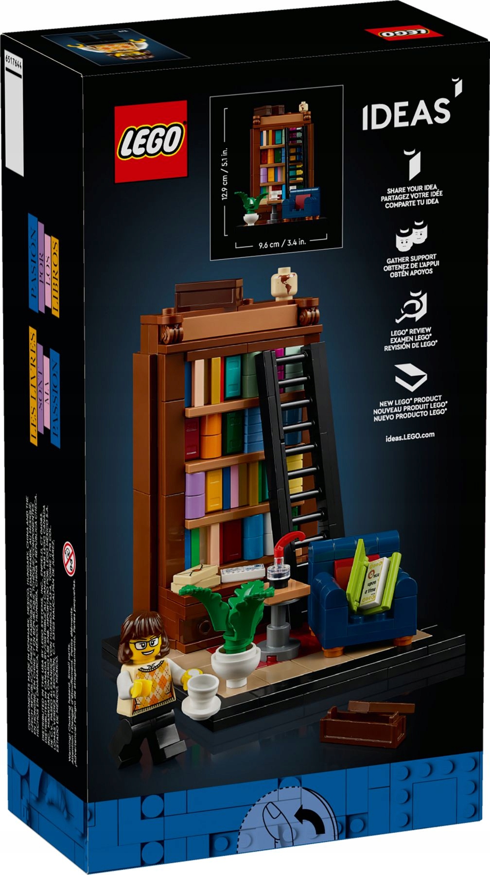Lego 40698 Ideas Knihy jsou mou vášní Nové Stavebnice Knihy jsou mou vášní