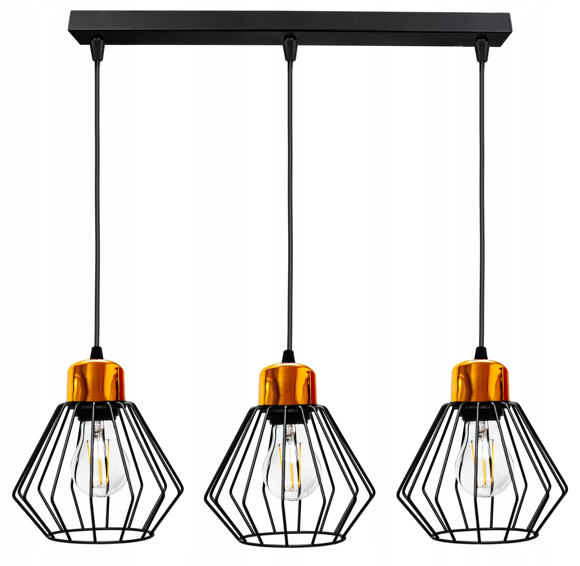 

Lampa Wisząca Sufitowa Żyrandol Loft Edison Led
