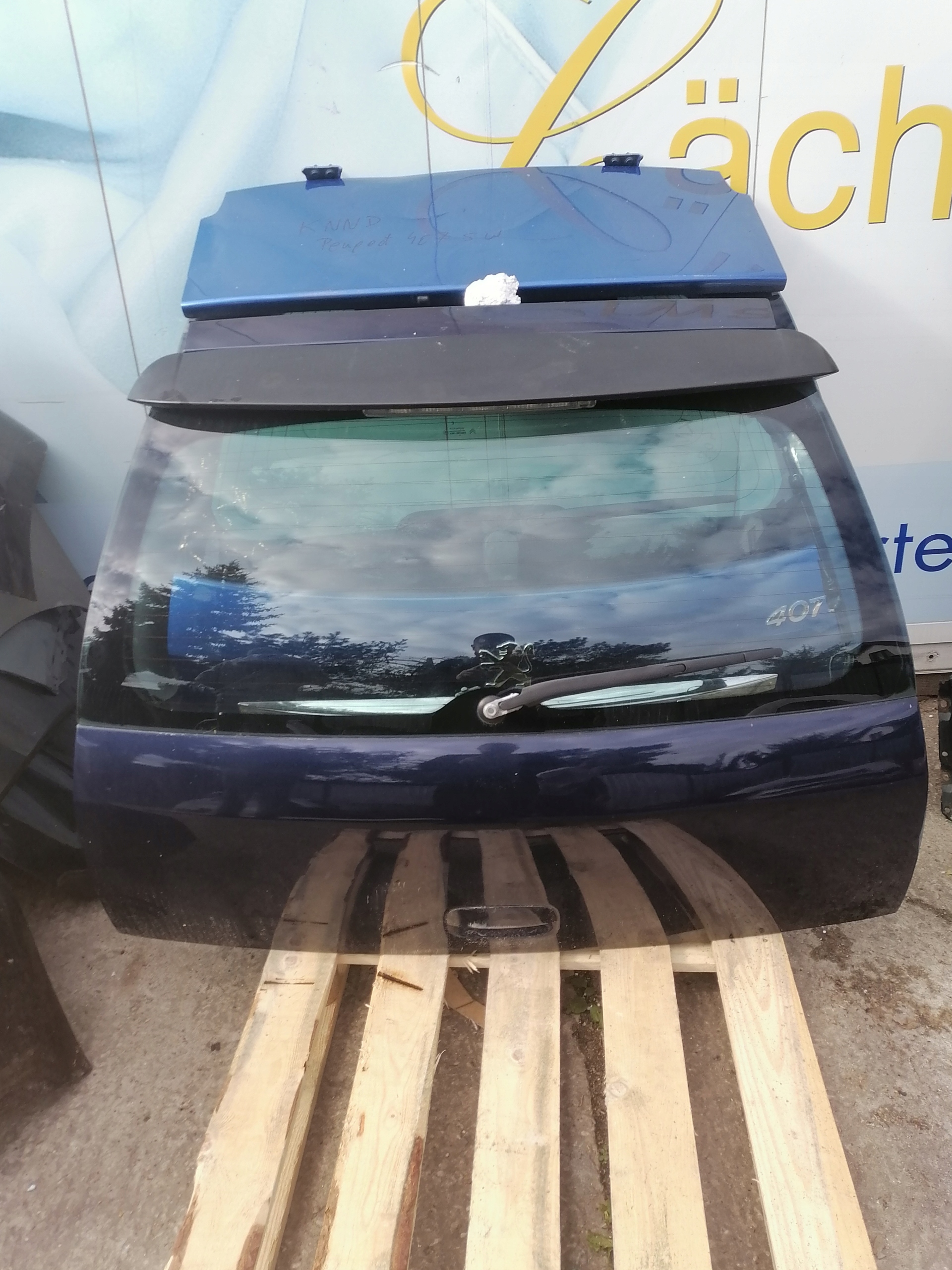 trunk door boot rear part Citroen C4 KPU