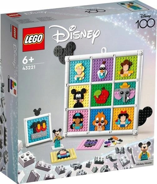 LEGO DISNEY 43221 100 LAT ANIMACJI DISNEYA