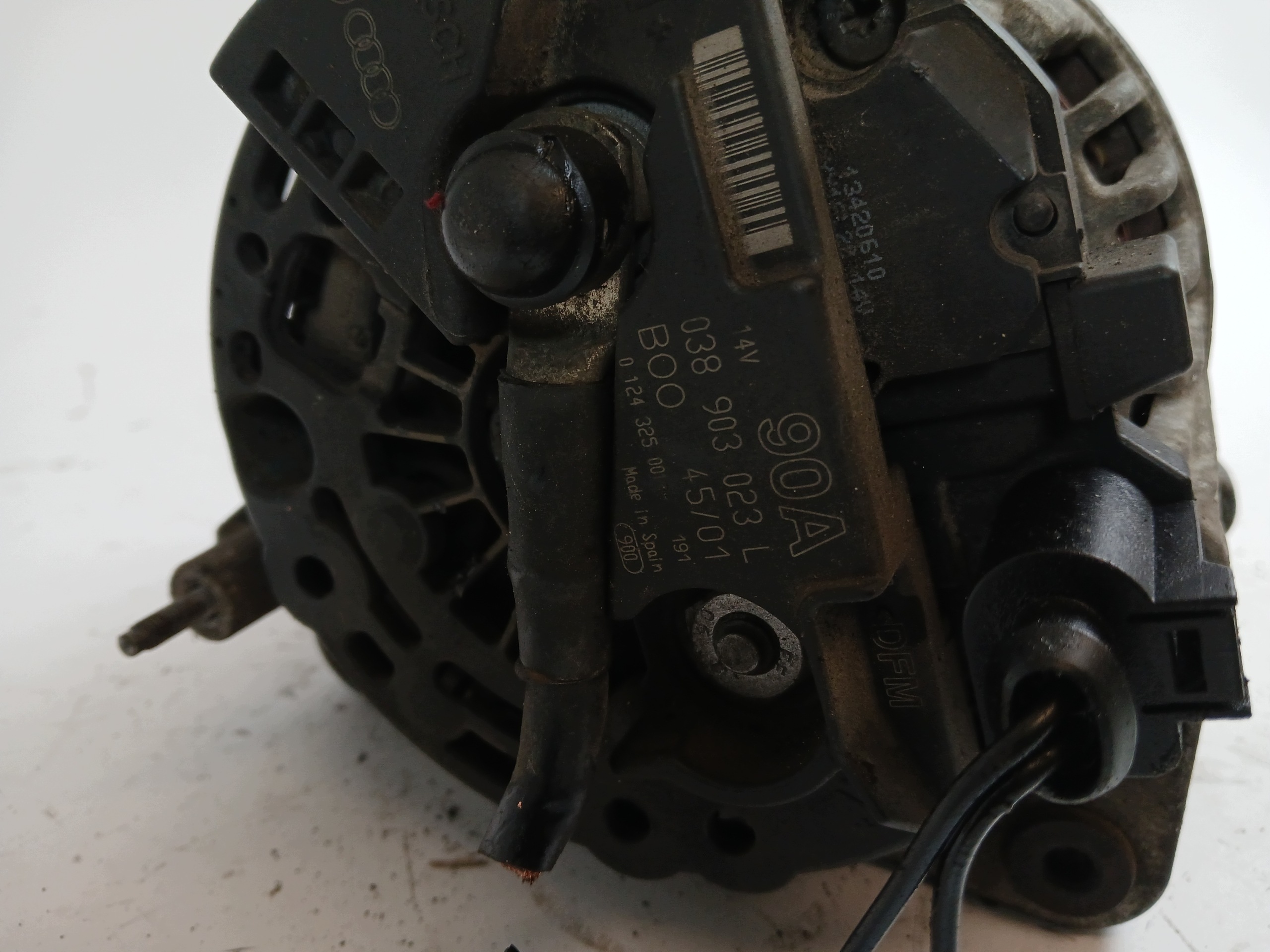 VW GOLF IV BORA LEON e A3 8L 1.9 TDI alternatore 038903023L 90A