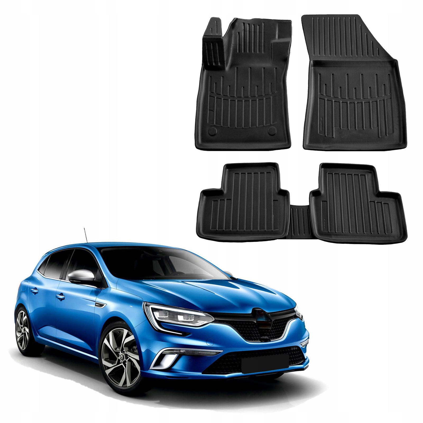 Renault Megane 4 Od 2016 Dywaniki Gumowe Korytka