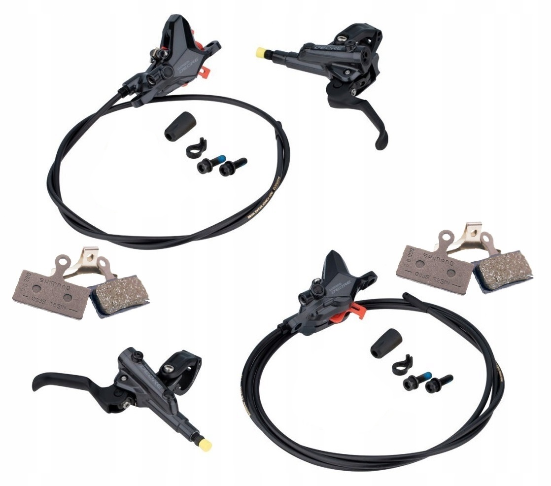 Hamulce Hydrauliczne Shimano Deore BR-M6100 BL-M6100 Zestaw Przód Tył