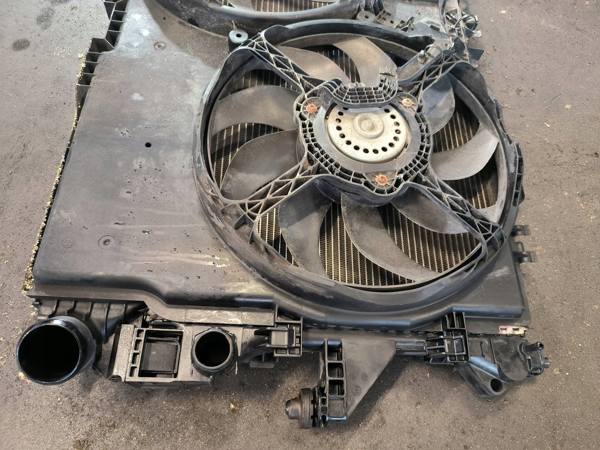 support panel for radiators radiator 1379298080 PEUGEOT BOXER III