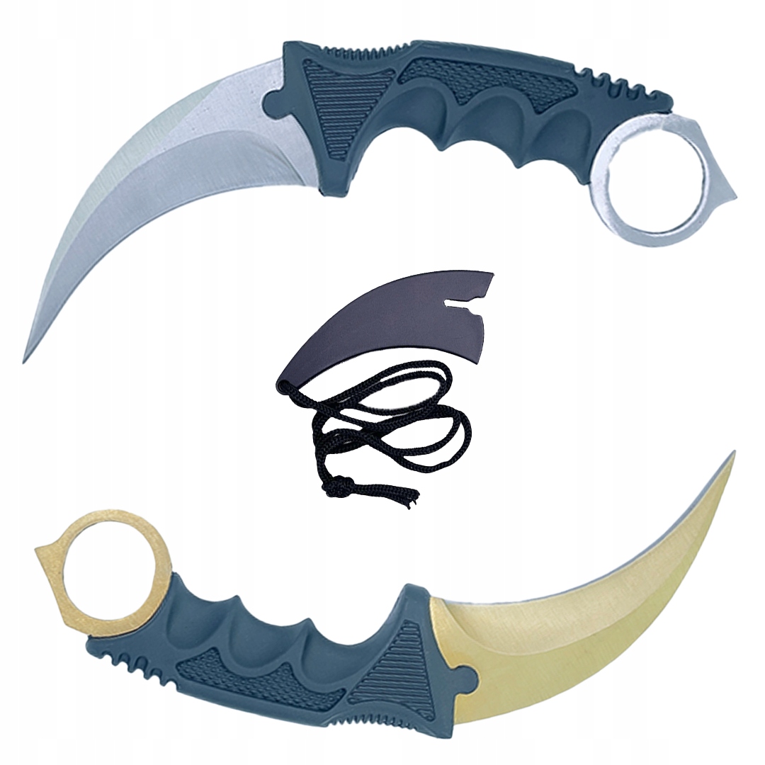 

2x Nóż Karambit Cs Go Treningowy Survivalowy