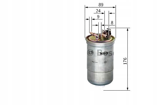 Bosch Palivový Filtr Seat 1,9SDI/TDI Asistent řidiče #28
