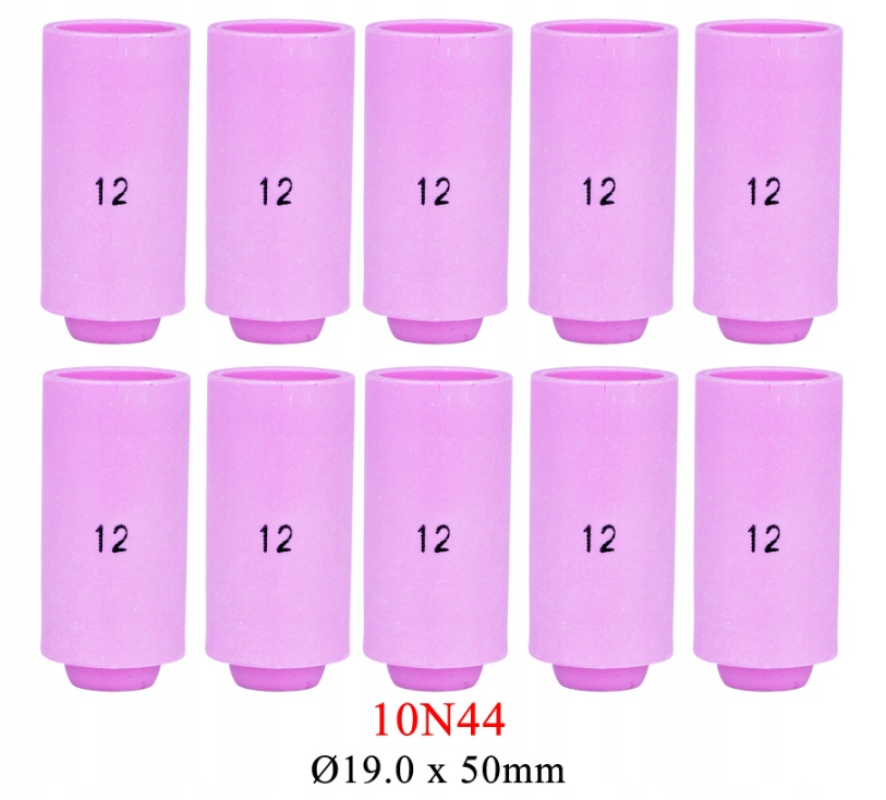

10x Porcelanka Dysza Gazowa Tig 17 18 26 10n44 12