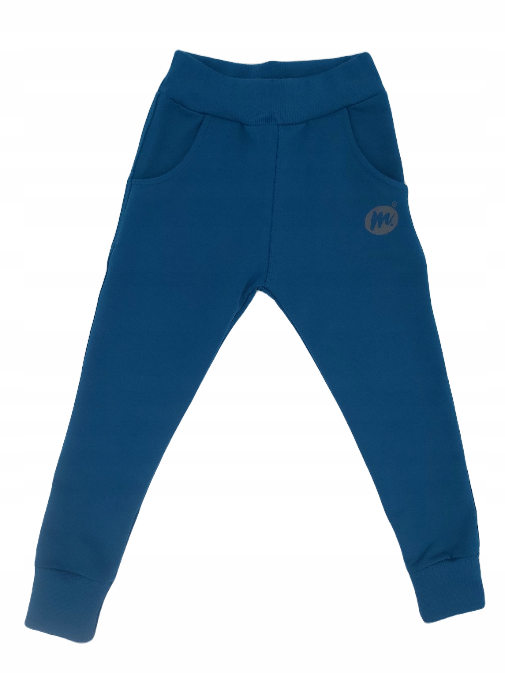 MROFI 104 SPODNIE DRESOWE NIEBIESKIE DRESY CHŁOPIĘCE ELEGANCKIE SZCZUPŁE Marka Mrofi