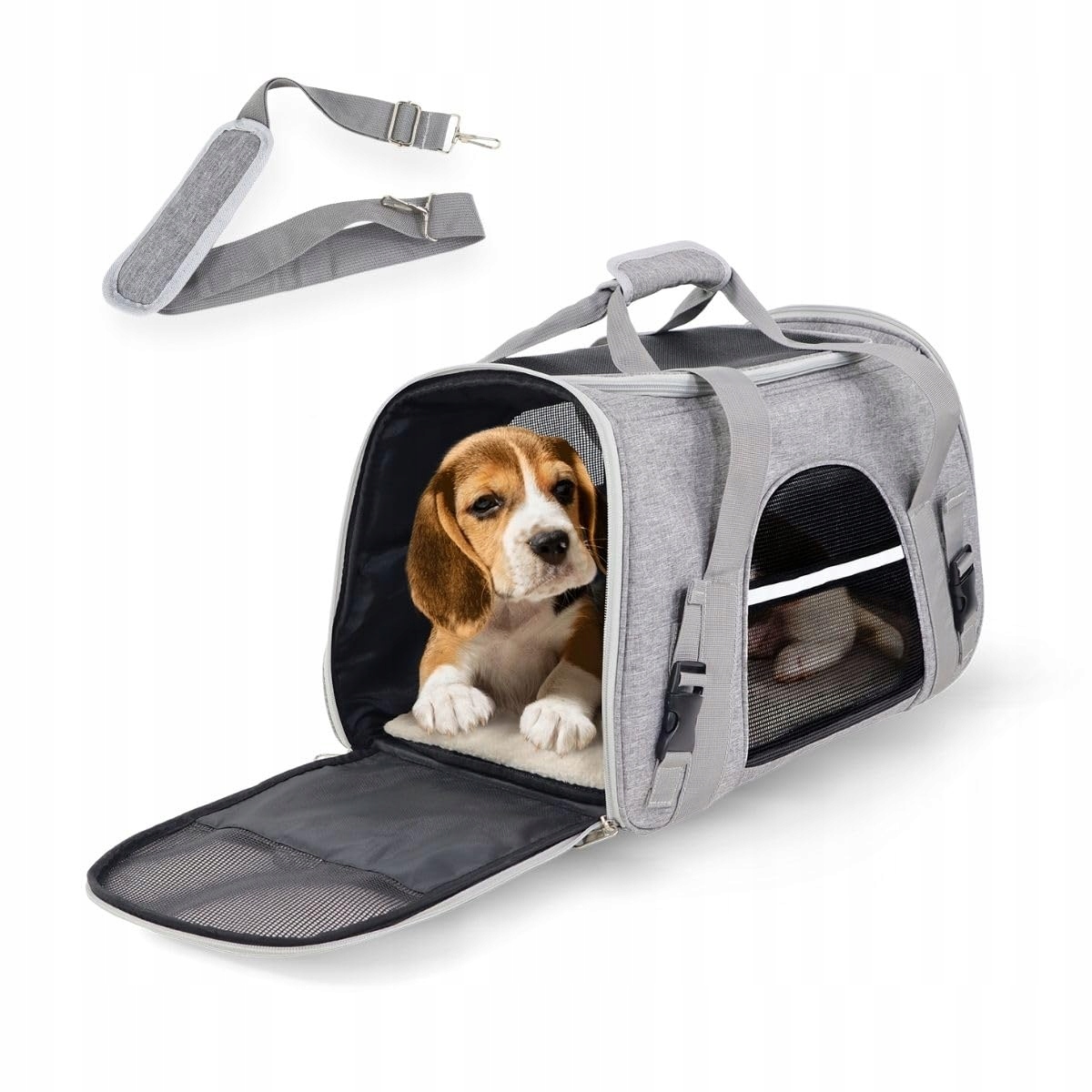 Mobiclinic Pets Batoh pro zvířata. Bronco Skládací ventilace