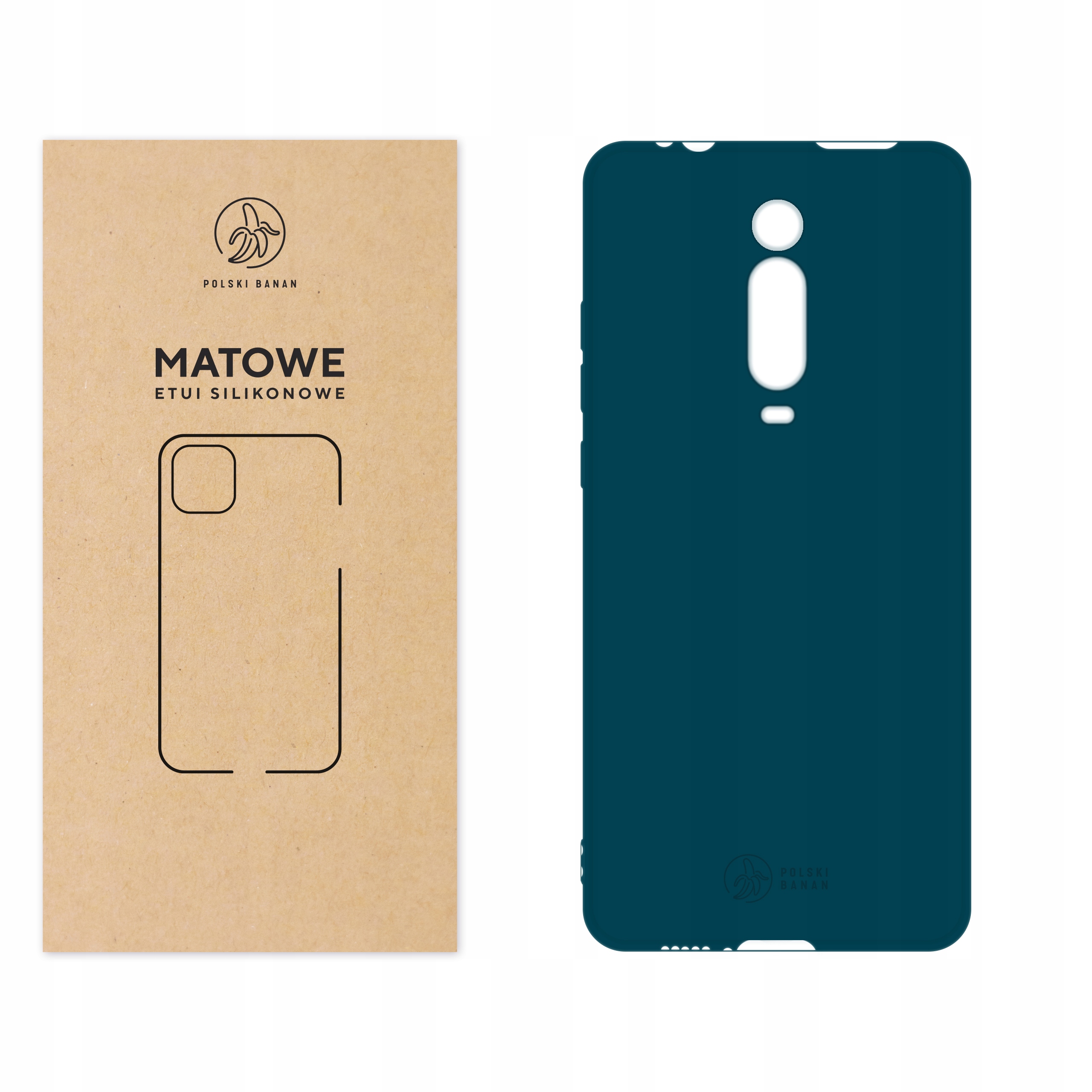 

Etui Matowe do Xiaomi Mi 9T morskie