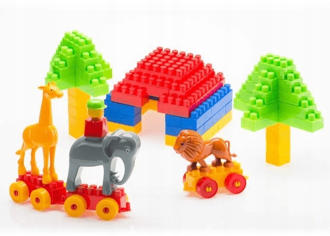 

Klocki Diplo Safari Klasyczne Edukacyjne Worek