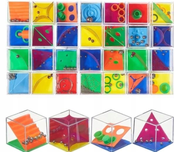 Gra Logiczno-Zręcznościowa Sześcian ZRĘCZNOŚĆ LOGICZNE MYŚLENIE Płeć chłopcy dziewczynki