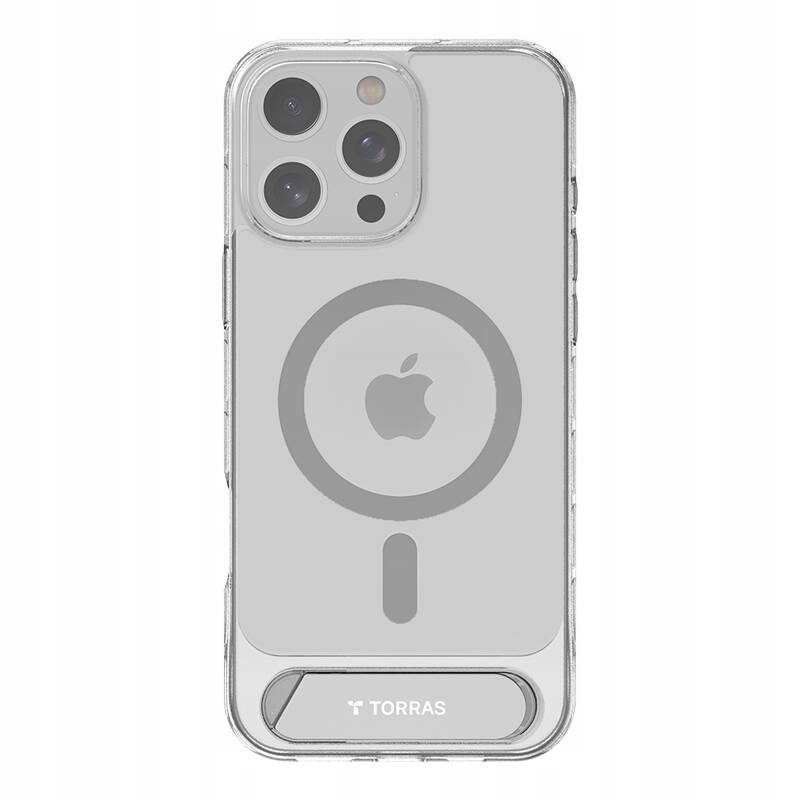 Pouzdro Torras Pstand Series pro iPhone 16 Pro (průhledné)