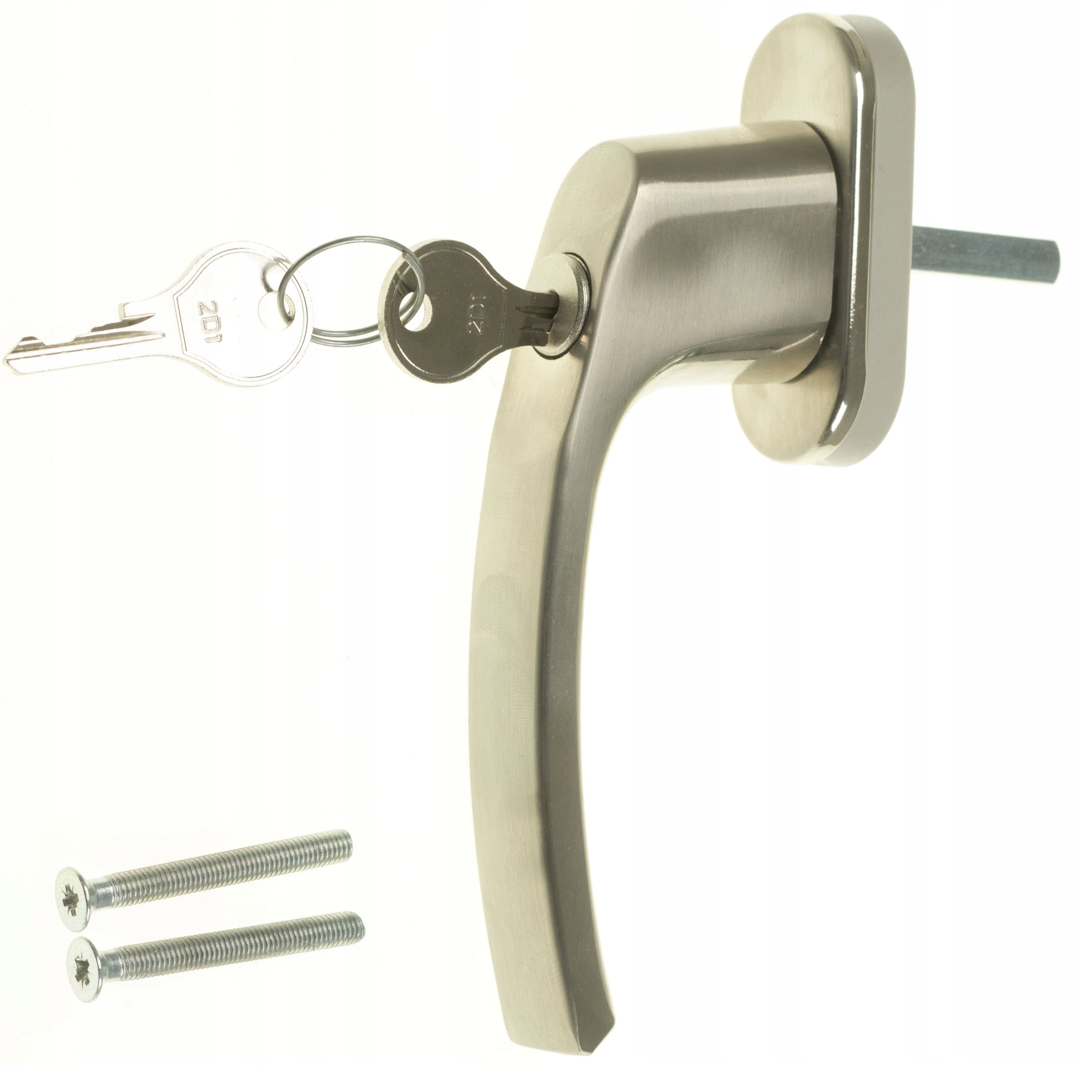 

Klamka do okien na kluczyk okienna Neptun Inox