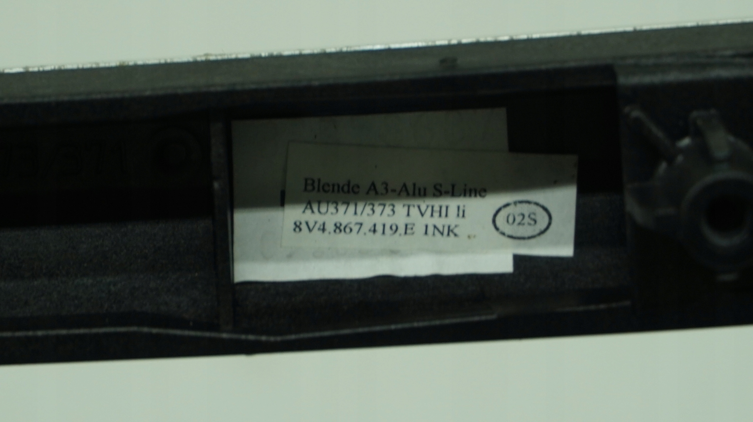 AUDI A3 8V SPORTBACK moulding dekor door left rear part