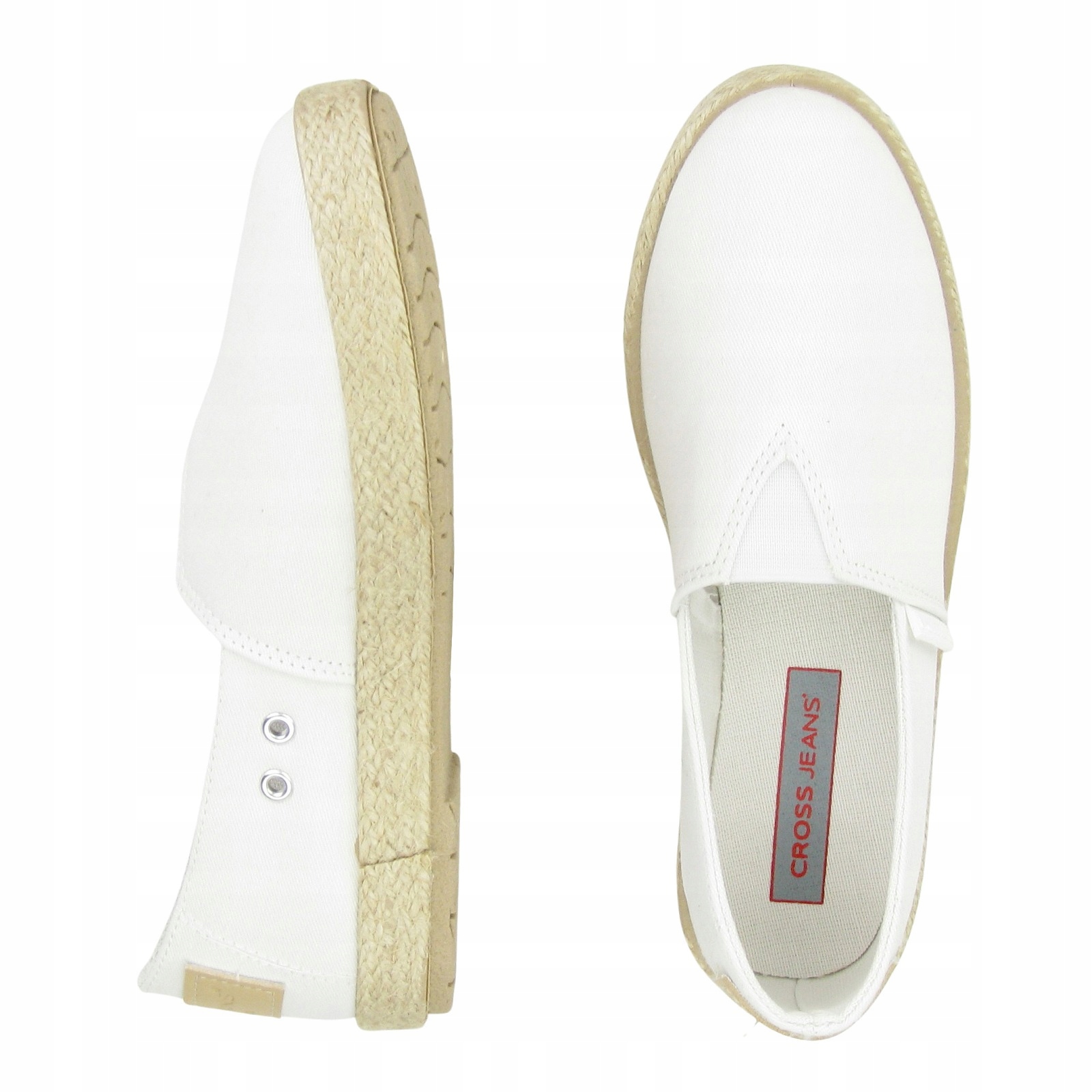 ESPADRYLE damskie CROSS JEANS wsuwane JJ2R4001C 38 Marka Big Star