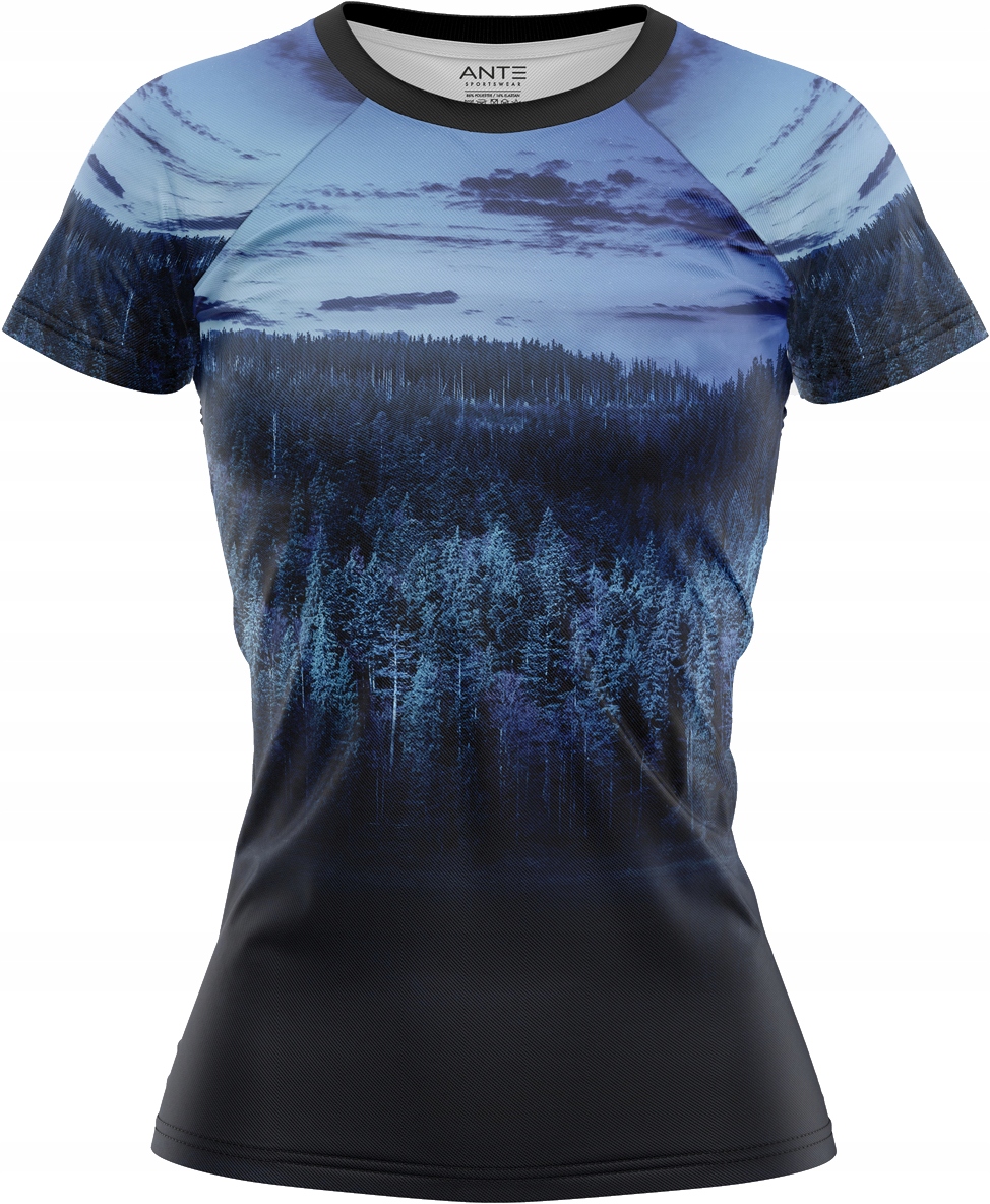 Koszulka Damska Termoaktywna Bieganie Fitness XXL