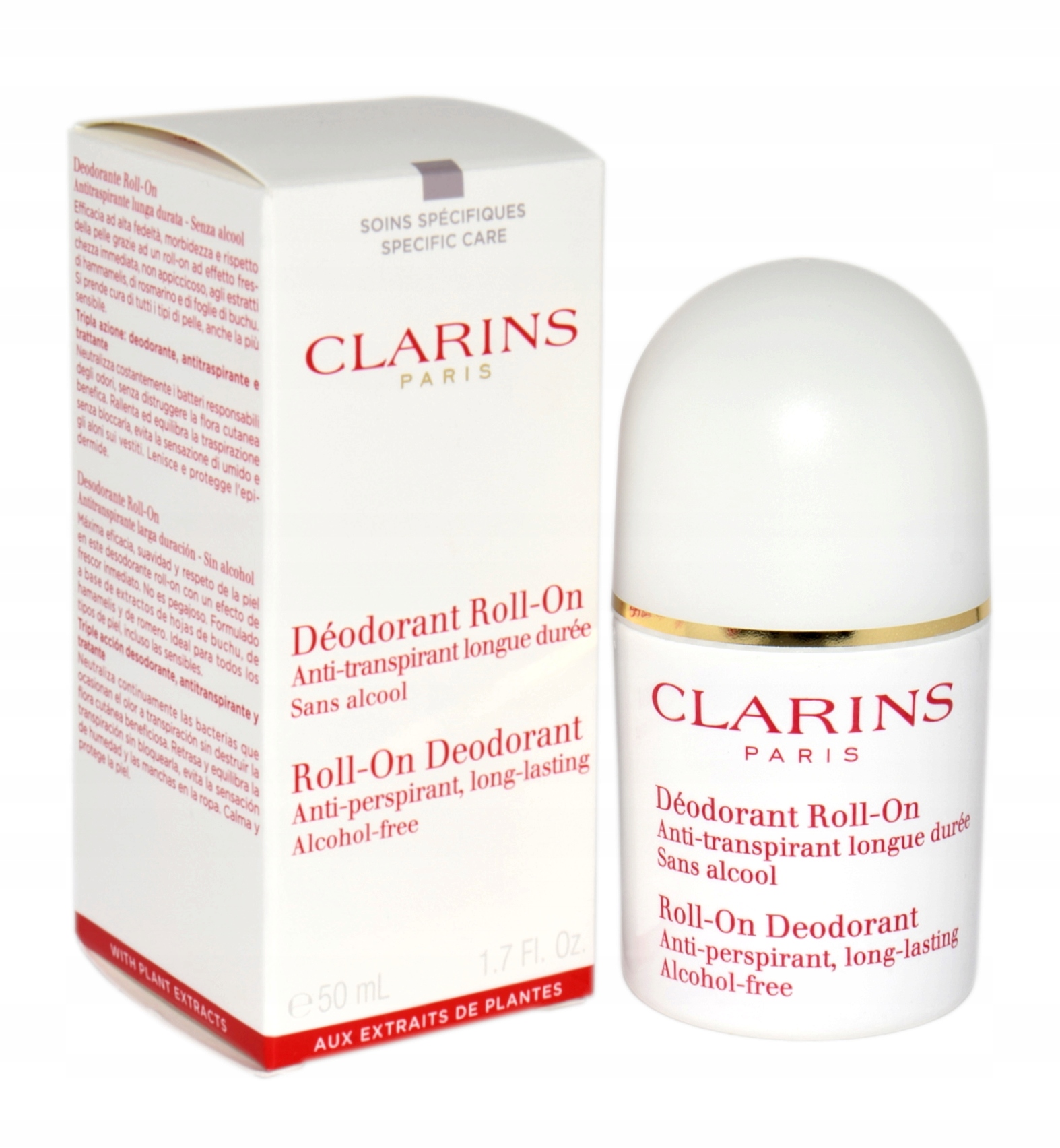 Clarins Roll-On deodorant 50 ml