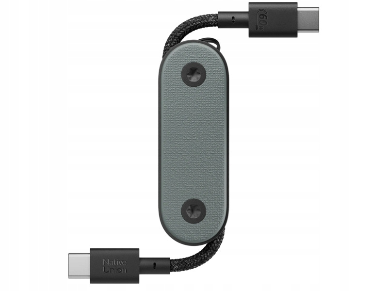 Kabel Usb-c Usb-c Native Union Pocket Cable 60W 0.17 m Zielony