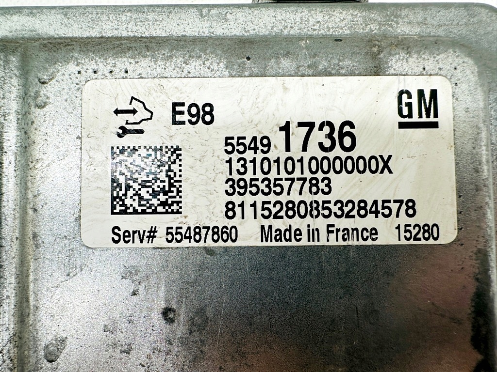 # STEROWNIK OPEL INSIGNIA 2.0 CDTI 55491736 # Typ samochodu Samochody dostawcze Samochody osobowe