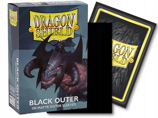 Outer Black Koszulki Dragon Shield Standard Size