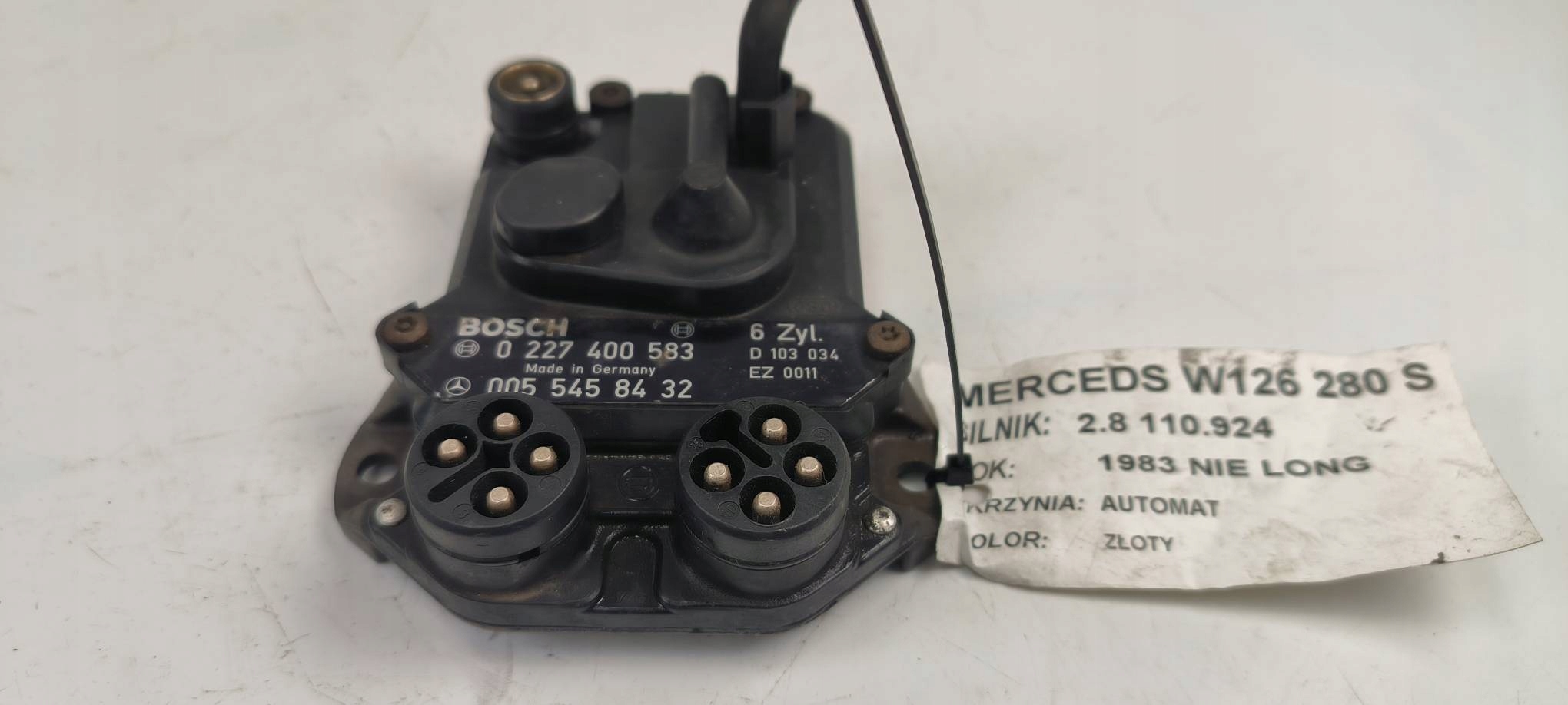 Module d’allumage 0227400583 MERCEDES W124
