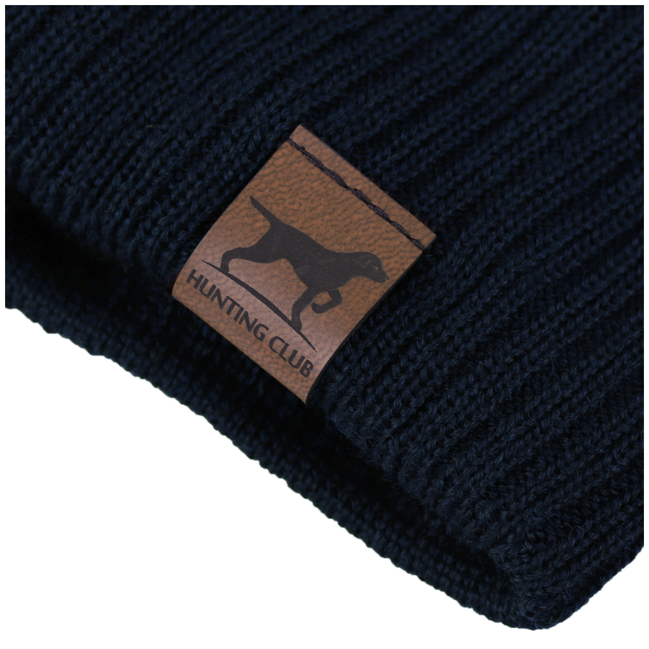 CZAPKA ZIMOWA MĘSKA DAMSKA wełna MERINO Uniwersalna POLSKI PRODUKT GRANAT Odcień granatowy