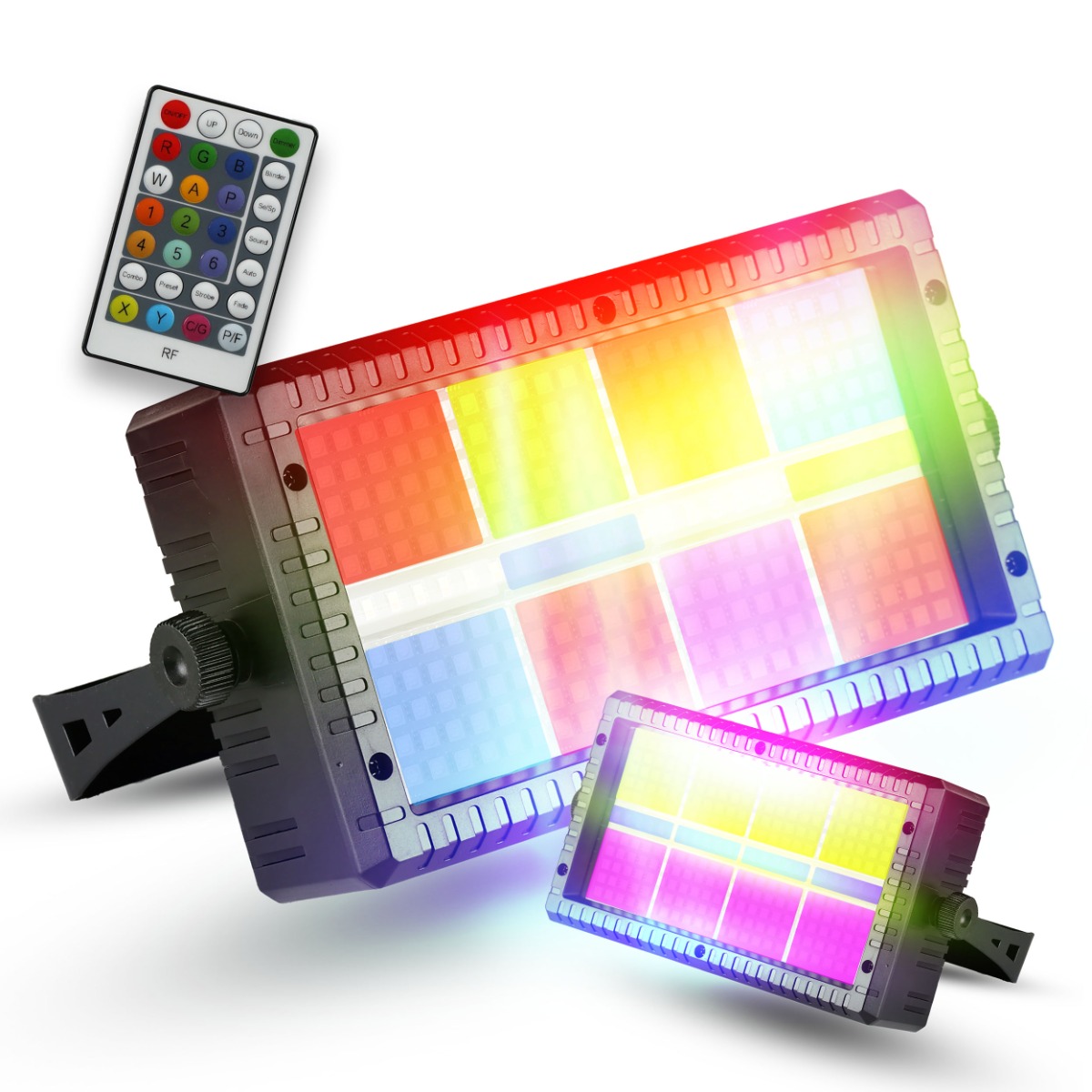 Světelný Efekt Stroboskop Blinder Osvětlovač 24 Cw/a Led 240 Rgb Led