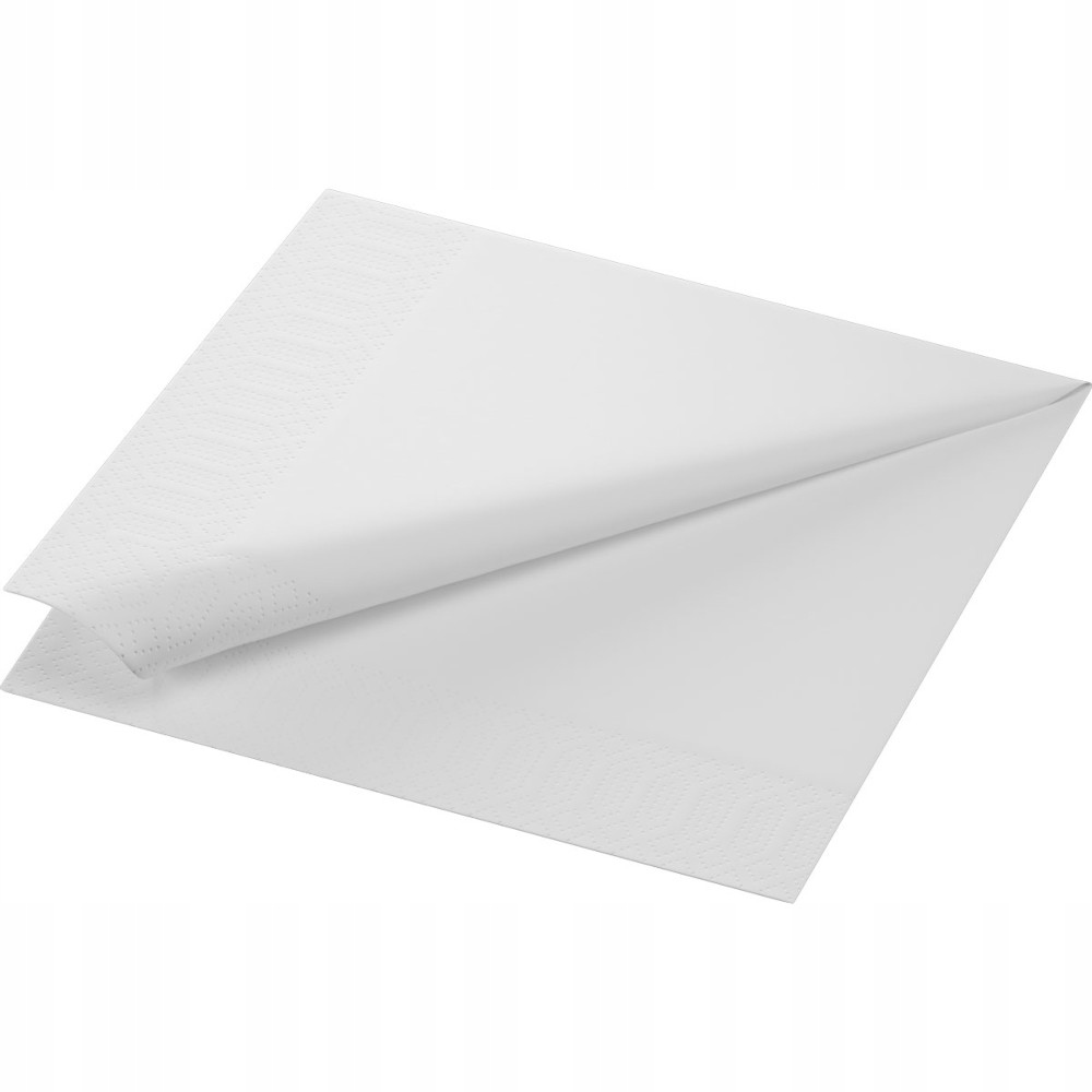 

Serwetka papierowa 40x40cm biała 2-warstwy 125szt