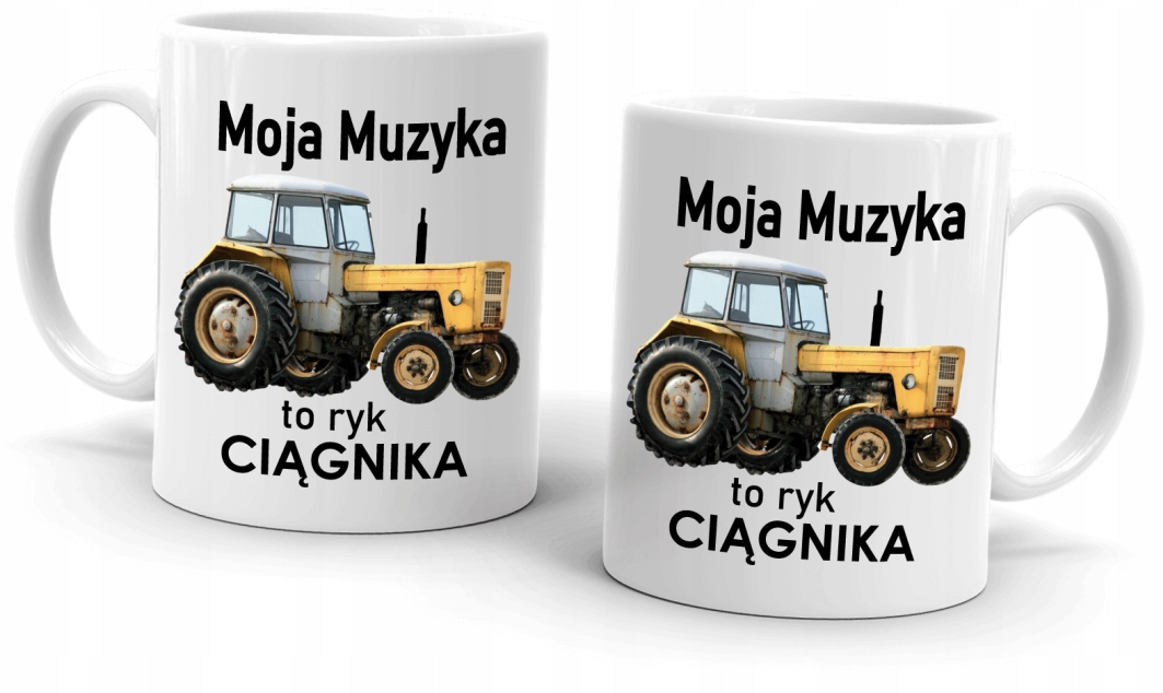 Poduszka + kubek URSUS Traktor Rolnik Ciągnik Marka Woodman