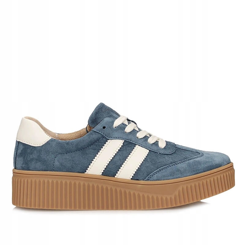 Dámské tenisky Filippo DP6776/26 Bl modré kožené