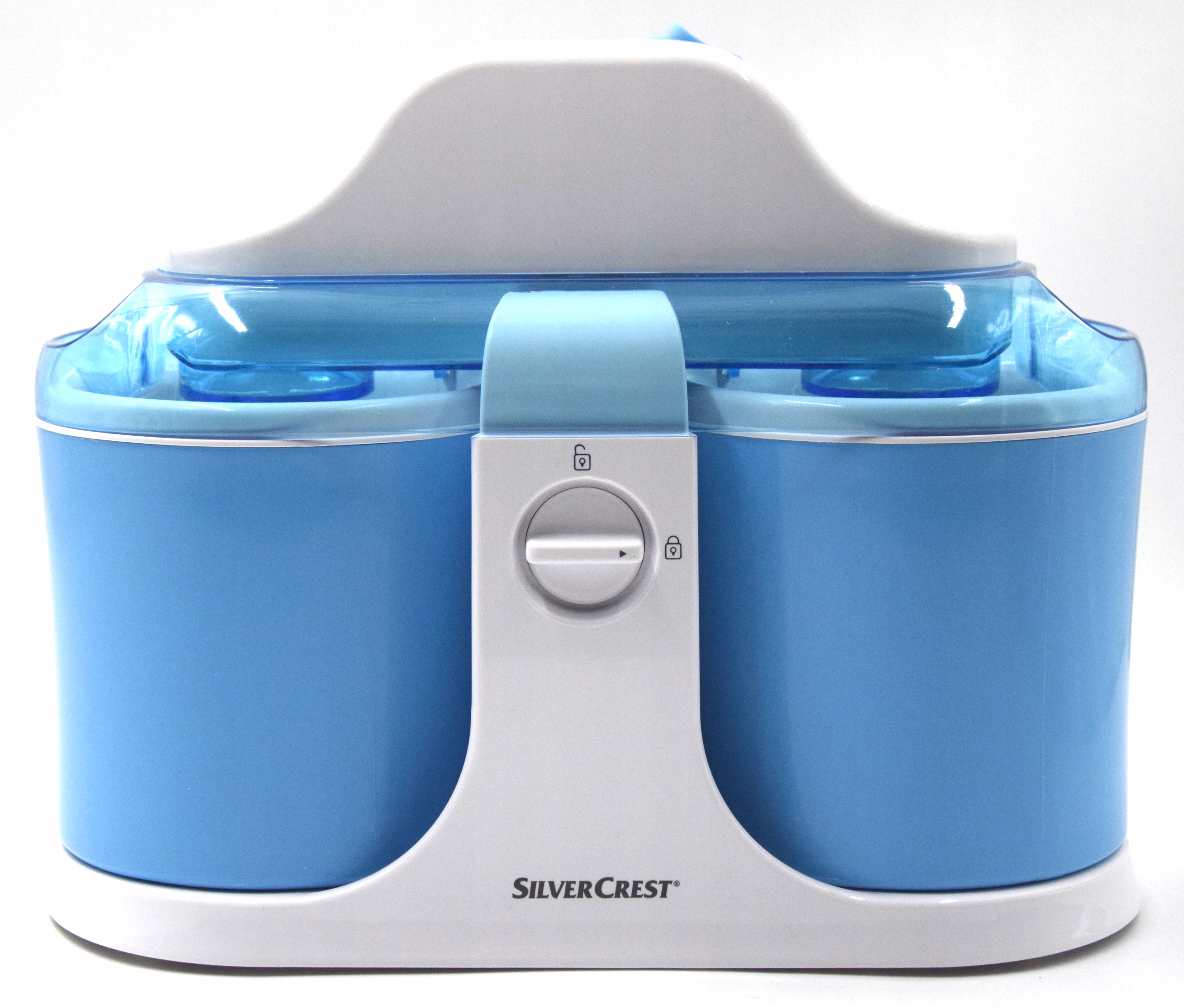 Urządzenie Automat do robienia lodów sorbetów Lodziarka Duo 2 pojemniki 12W