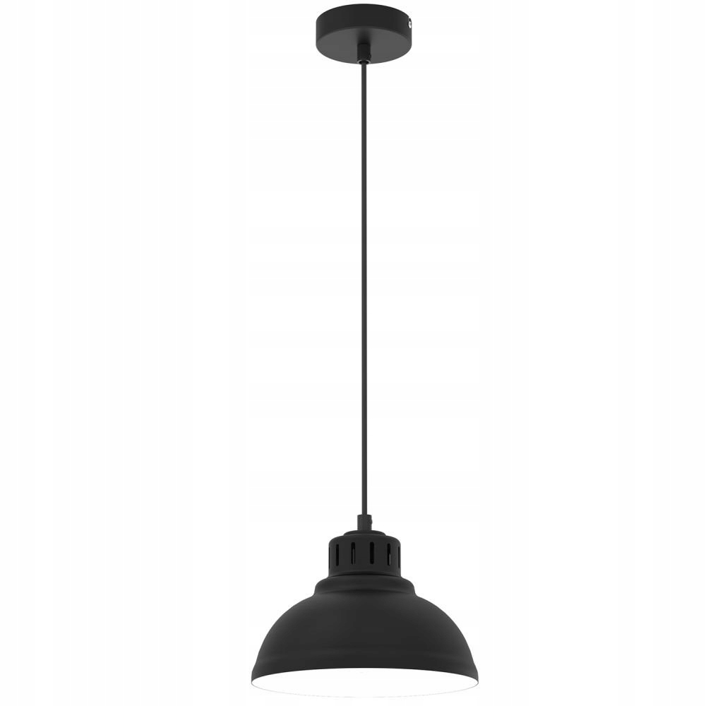 Černá závěsná lampa Sven 9081 Luminex