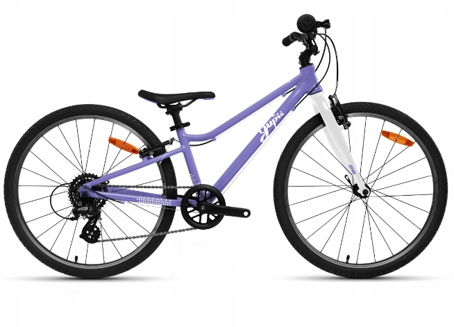 Fabrycznie Nowy 2026 Lekki Rowerek Yupii 24 Fioletowy 24" Wishbike Wrocław