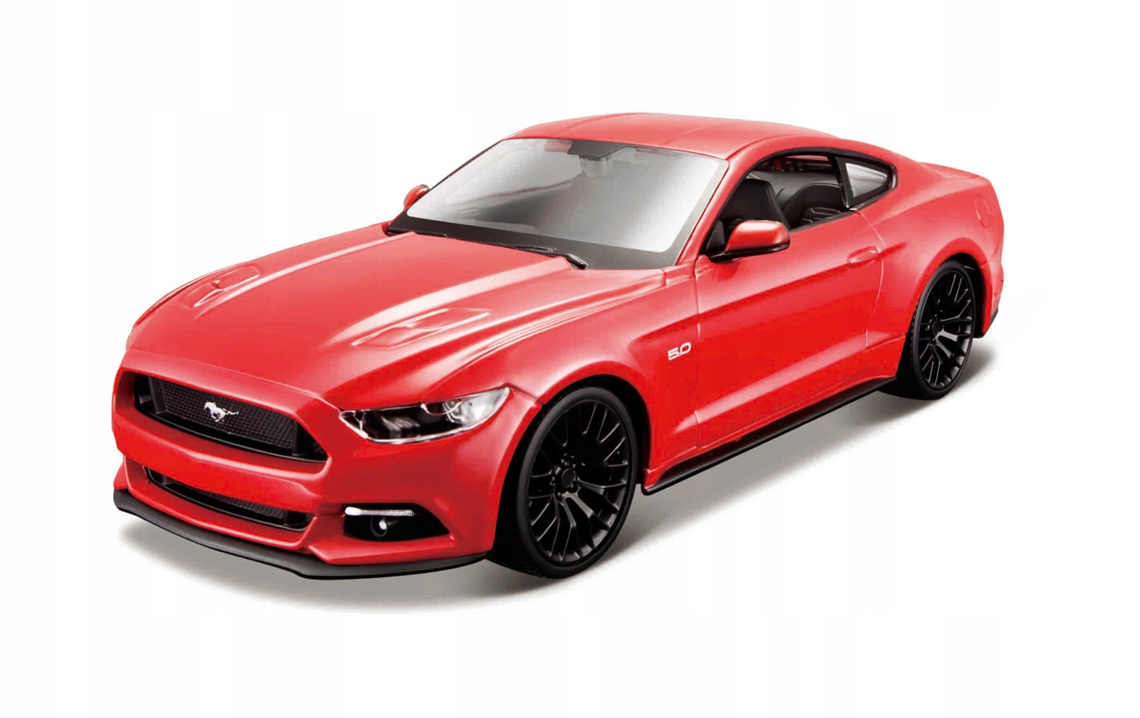 Maisto 2015 Ford Mustang Gt, červená, assembly line, 1:24