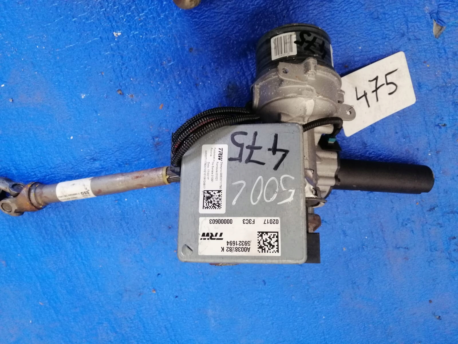 control electrics 00520711780 FIAT 500L