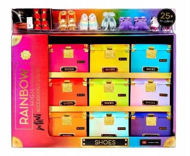 

Rainbow High Buty Niespodzianka dla lalki 586074
