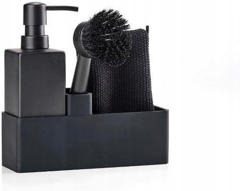 Dávkovač kartáčová utěrka do kuchyně Zone Denmark Singles 400 ml černá