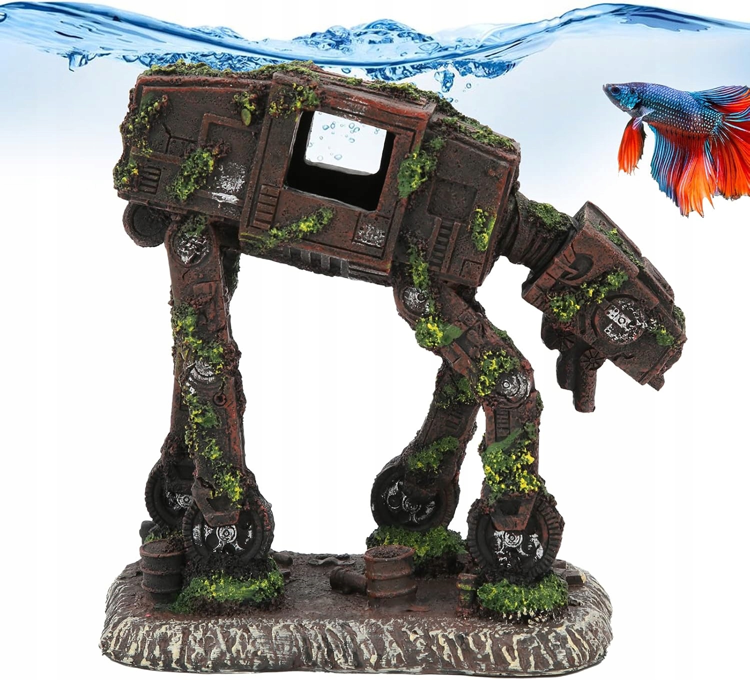 Levně Robot At-at Star Wars Loď akvárium ozdoba