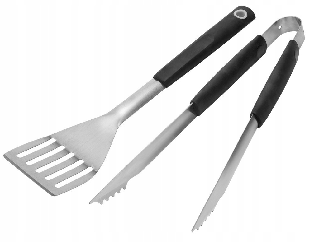 ZESTAW DO GRILLA ŁOPATKA SZCZYPCE GRILL SZTUĆCE