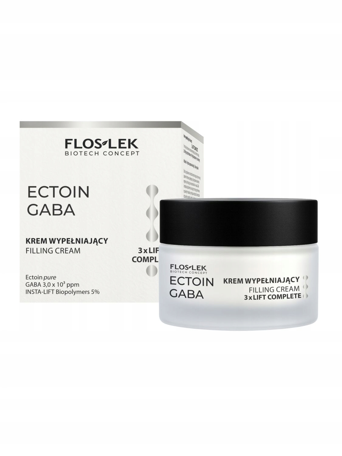 Floslek Ectoin Gaba vyplňující krém na obličej 3xLift complete 50 ml