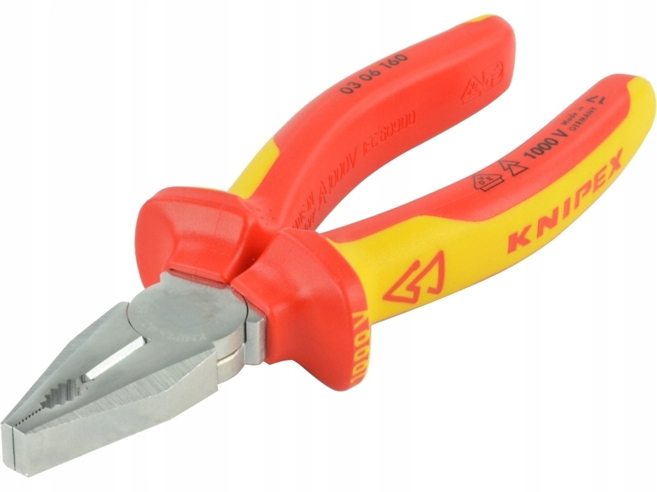 

Izolowane Kombinerki Szczypce Knipex 03 06 160