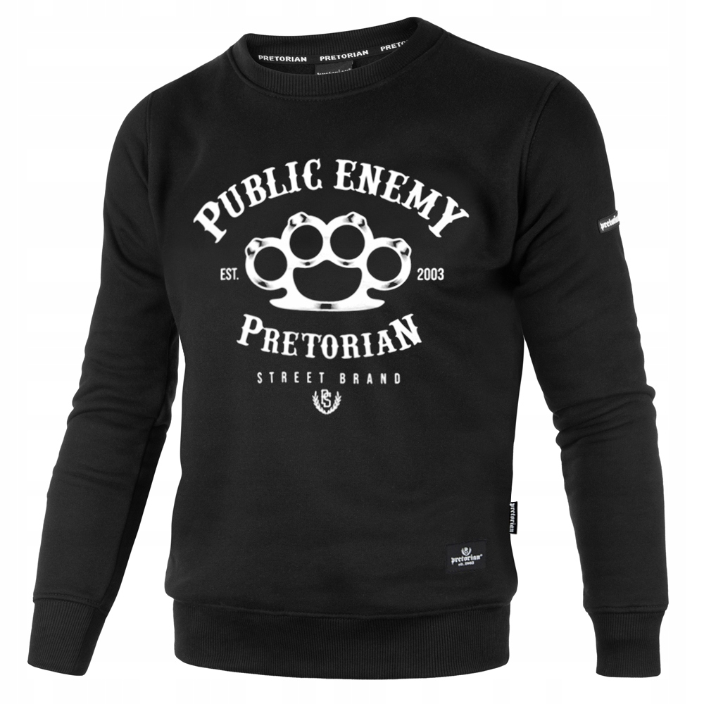 

Bluza meska Pretorian Public Enemy czarna r.L