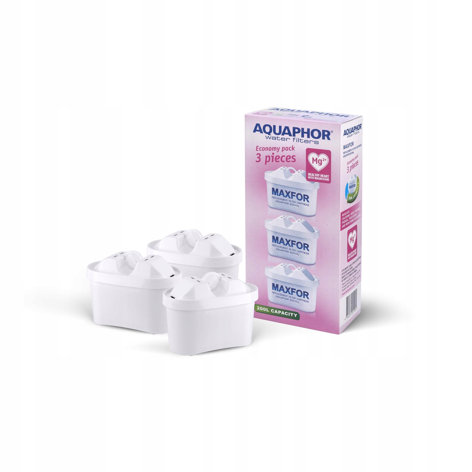 Aquaphor Wkład Do Dzbanka B25 Mg Maxfor Wydajność 200L (3)