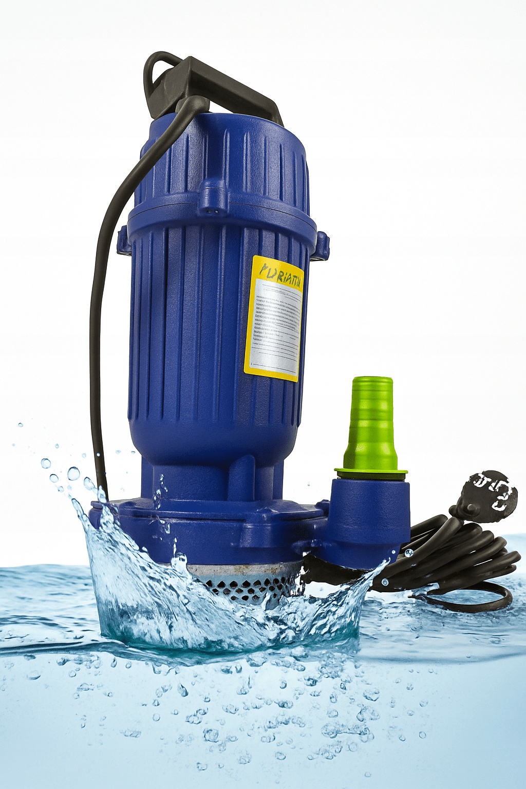 Ponorné čerpadlo 3150 W pro čistou a špinavou vodu