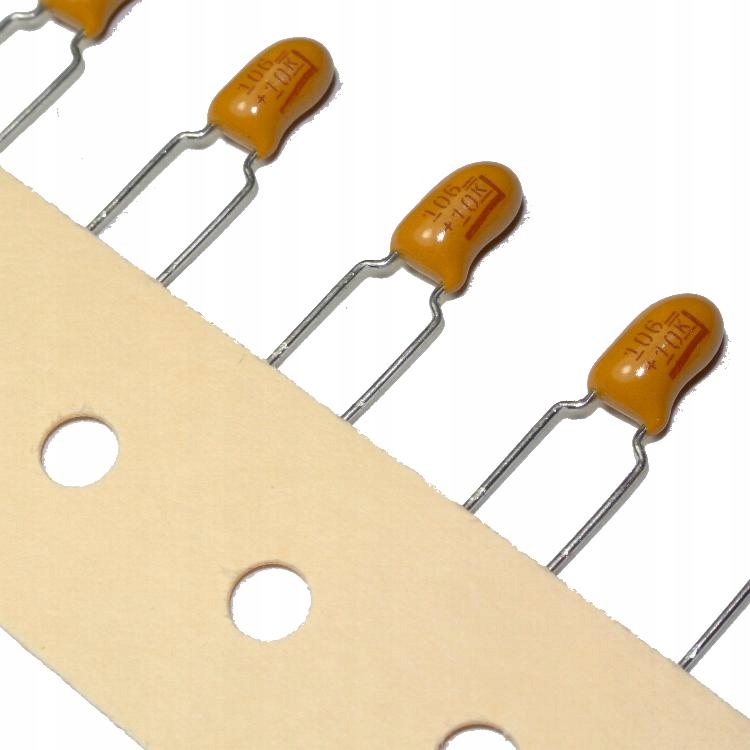 

10uF 10V Kondensator tantalowy Kemet [1szt] #262