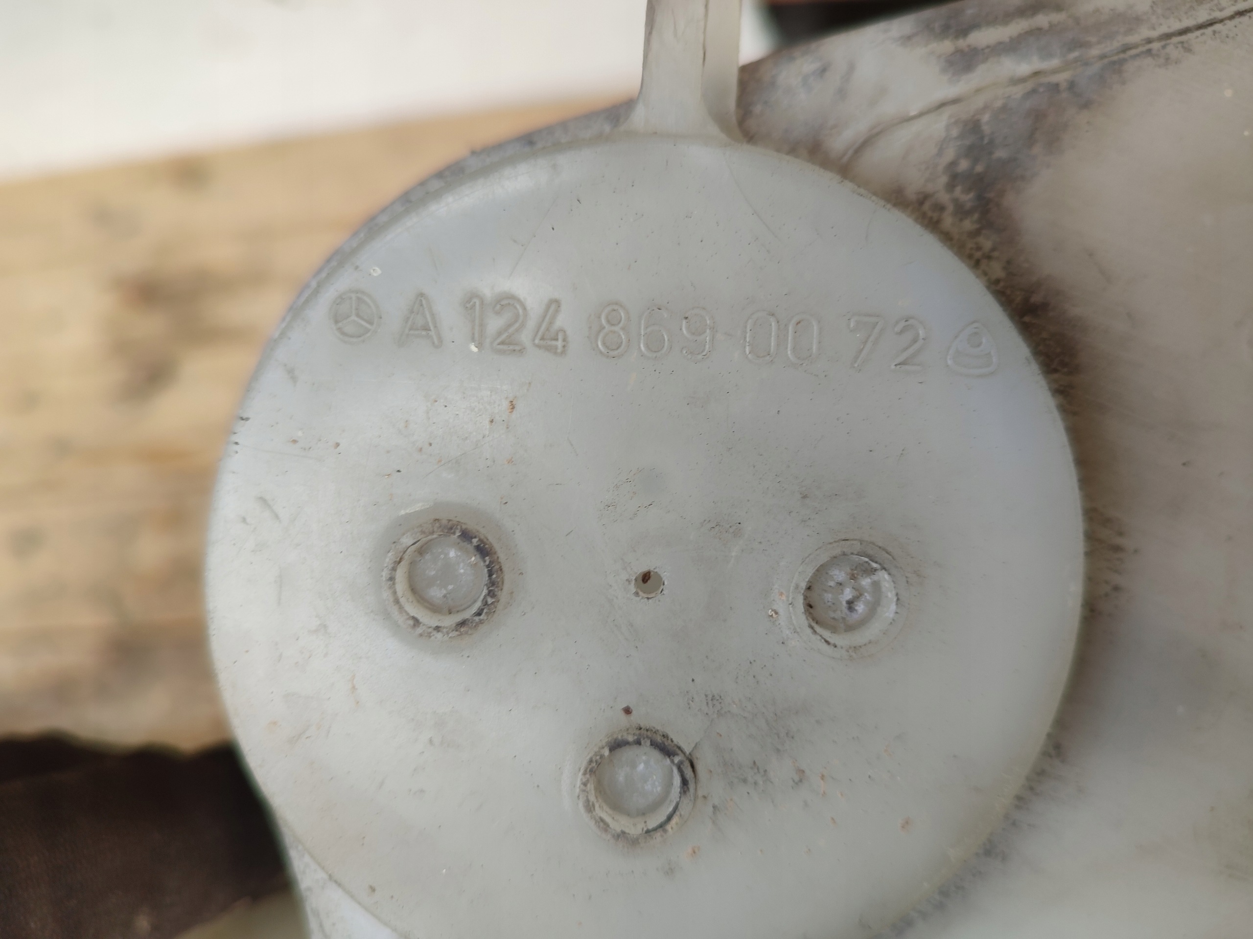 washer fluid tank MERCEDES W168 A1248690072