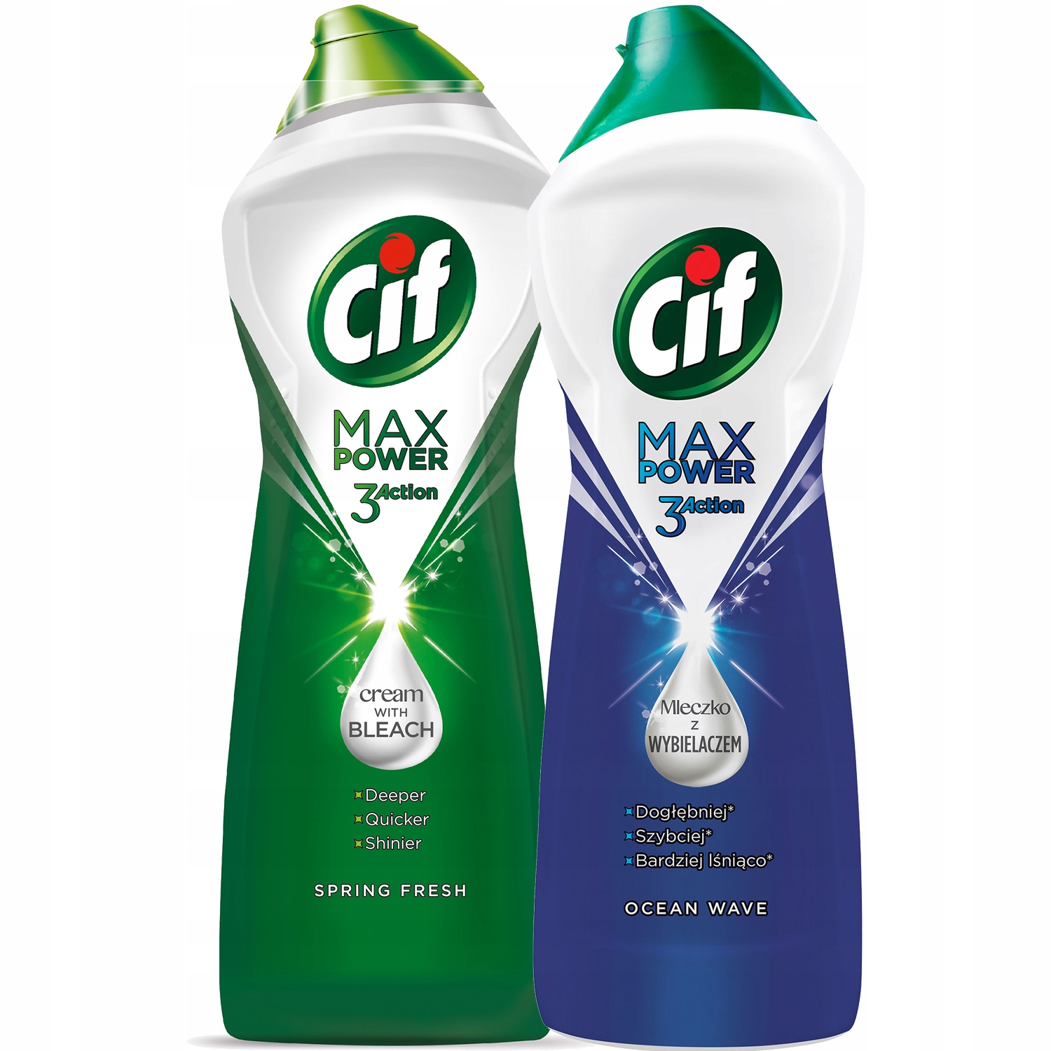 

Cif Max Power Mleczko MIX Ocean Fresh 2x650ml
